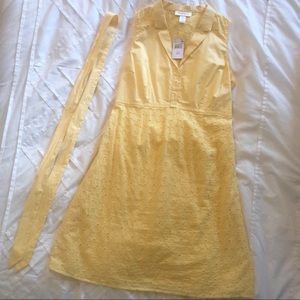 Motherhood Maternity yellow sundress, sleeveless